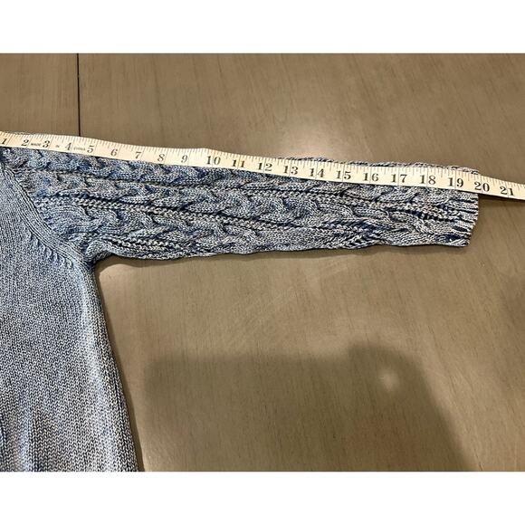 90s 80s Vintage PBJ Blues Blue Hooded Full Zip Jacket Women's Medium - Picture 4 of 8